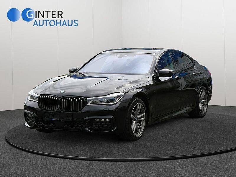 Schwarz Gebraucht 2016 BMW 740 Sport Line Limousine | 35.990 € (Fairer Preis) - Bild 1/4
