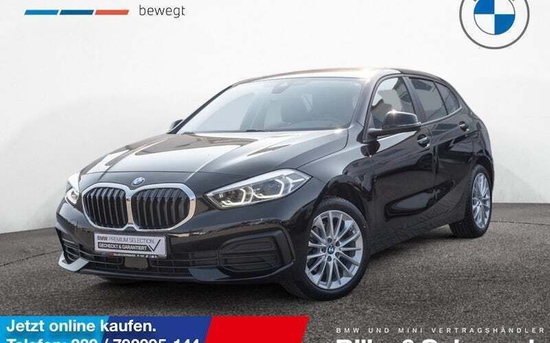 Schwarz Gebraucht 2023 BMW 118 Advantage Kleinwagen | 22.950 € (Guter Preis) - Bild 1/4