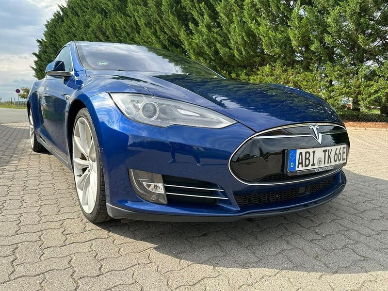 Gebraucht Tesla Model S 297 kW (405 PS) 2016 Blau Kleinwagen
