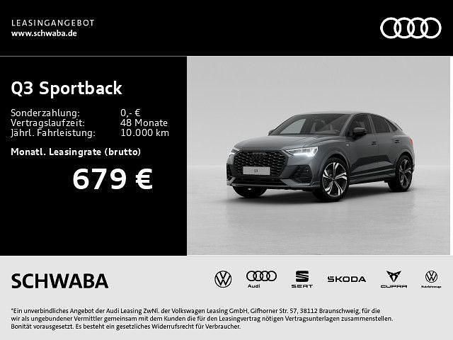 Grau Neu 2025 Audi Q3 Sportback S-Line SUV | 53.990 € (Teuer) - Bild 1/4