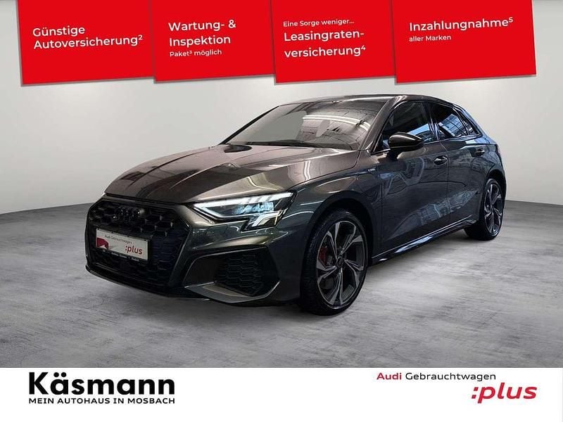 Daytonagrau perleffekt Gebraucht 2022 Audi A3 S-Line Limousine | 25.880 € (Guter Preis) - Bild 1/3