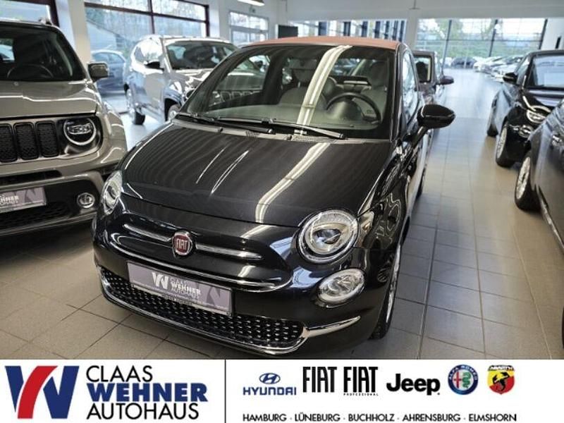 Schwarz Gebraucht 2021 Fiat 500C Cabrio | 12.390 € (Guter Preis) - Bild 1/4