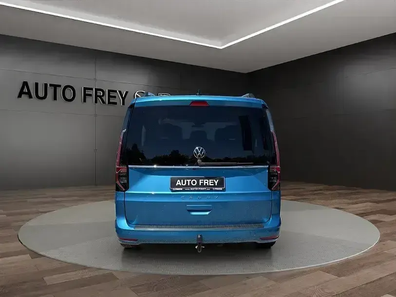 Gebraucht VW Caddy Style 116 PS (85 kW) 2021 Blau Van / Kleinbus