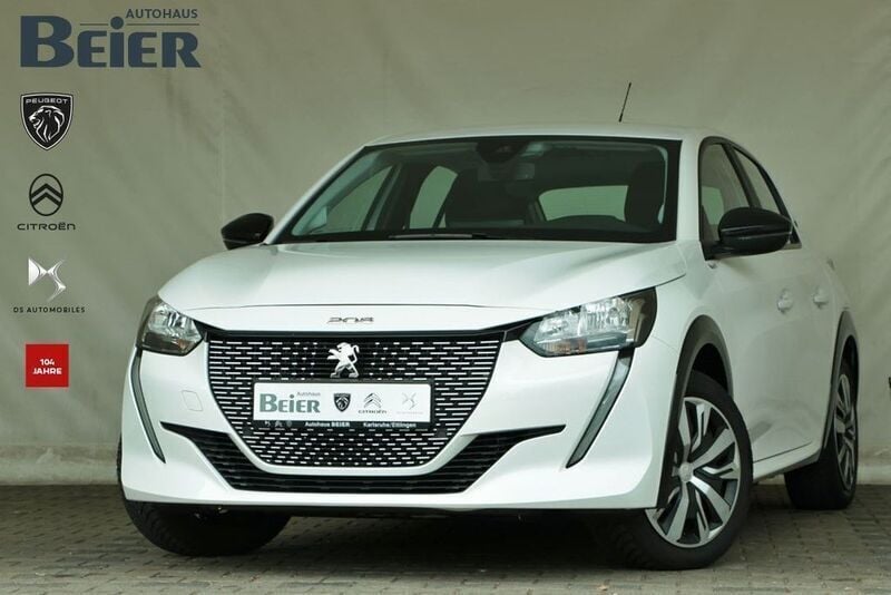 Weiß Gebraucht 2022 Peugeot e-208 Active Kleinwagen | 15.980 € (Fairer Preis) - Bild 1/4