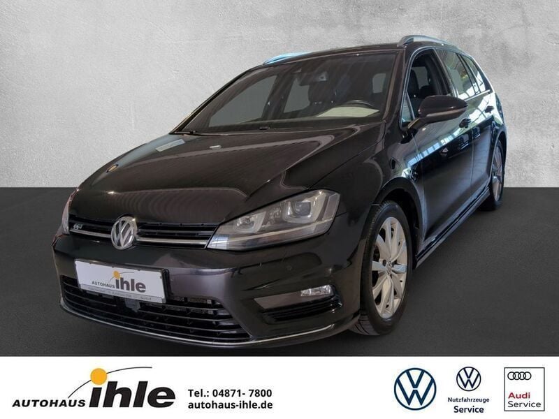 Schwarz Gebraucht 2016 VW Golf VII Highline Kombi | 13.290 € (Teuer) - Bild 1/4