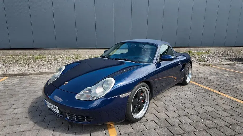 Gebraucht Porsche Boxster S 252 PS (185 kW) 2001 Blau Cabrio
