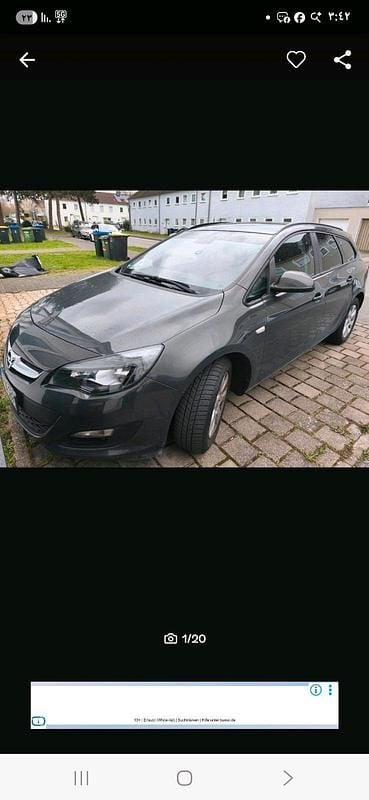 Gebraucht Opel Astra 136 PS (100 kW) 2014 Grau Kombi