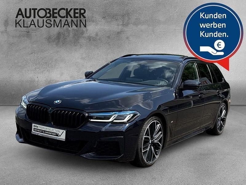 Schwarz Gebraucht 2020 BMW 540 M Sport Kombi | 46.642 € (Teuer) - Bild 1/4