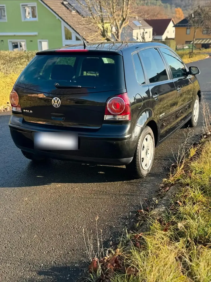 Gebraucht VW Polo 2008 Schwarz Kleinwagen