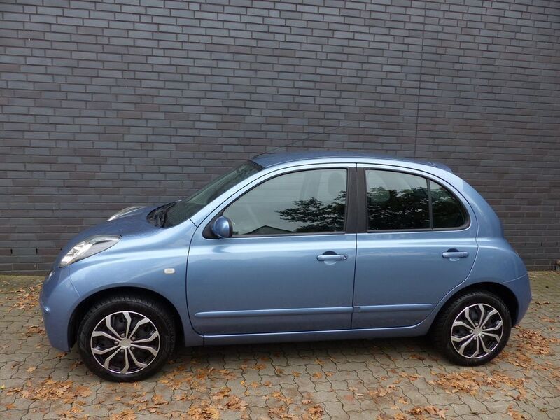 Blau Gebraucht 2008 Nissan Micra Acenta Kleinwagen | 5.850 € (Teuer) - Bild 1/4