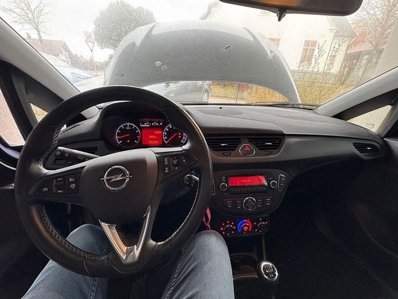 Gebraucht Opel Corsa Edition 90 PS (66 kW) 2016 Blau Kleinwagen