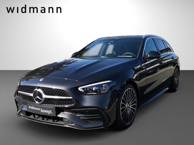 Grau Gebraucht 2024 Mercedes C220 AMG line Kombi | 69.000 € - Bild 1/4