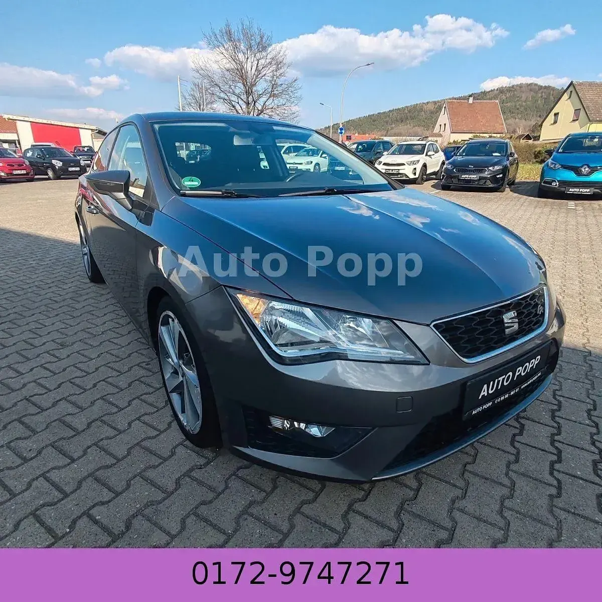 Używany Seat Leon SC FR 179 KM (131 kW) 2015 Szary Hatchback