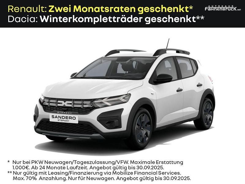 Weiß (arktisweiß (weiß)) Neu 2024 Dacia Sandero Essentiel Kleinwagen | 16.490 € (Guter Preis) - Bild 1/4