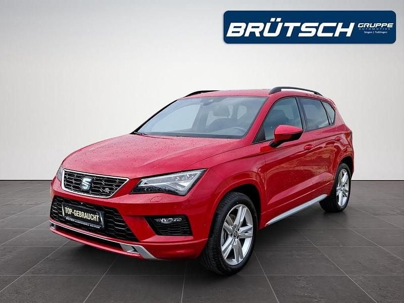 "velvet" rot metallic Gebraucht 2018 Seat Ateca 4Drive SUV | 22.480 € (Fairer Preis) - Bild 1/4