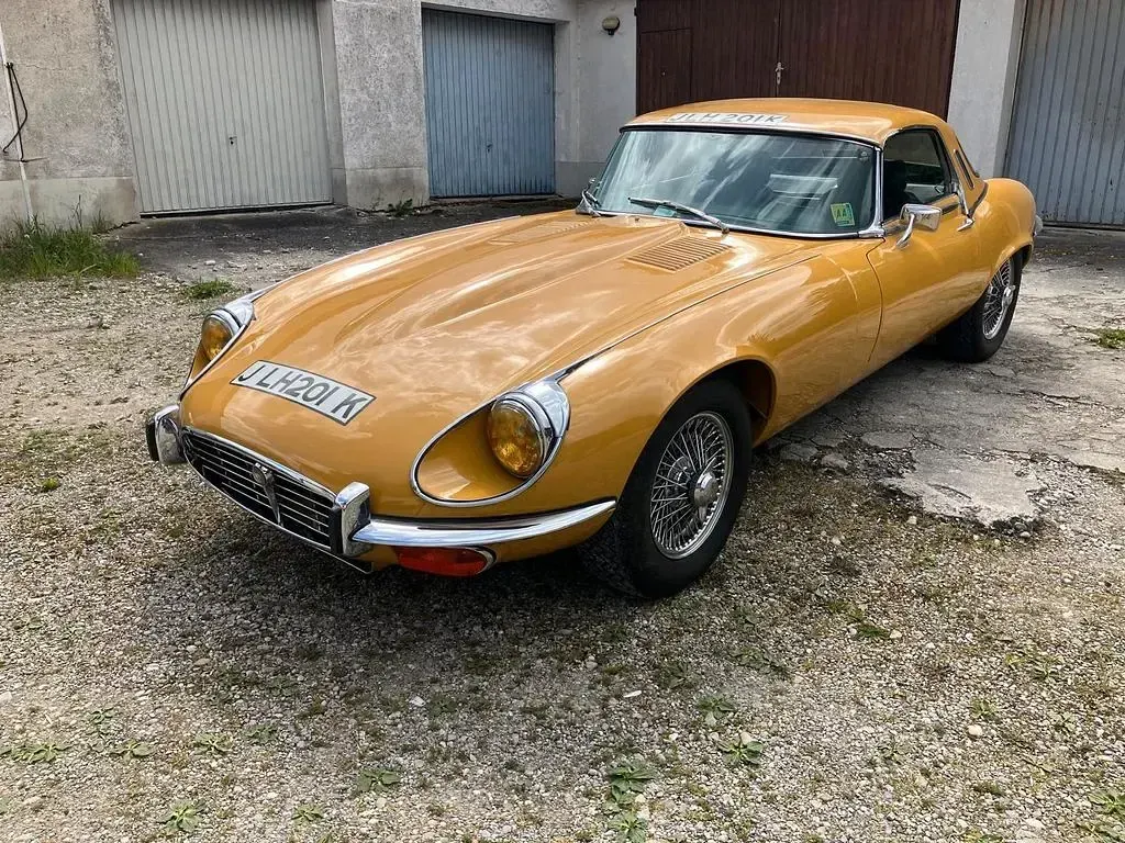 Gebraucht Jaguar E-Type 276 PS (202 kW) 1971 Orange Cabrio