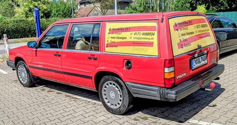 Gebraucht Volvo 740 82 PS (60 kW) 1987 Rot Kombi
