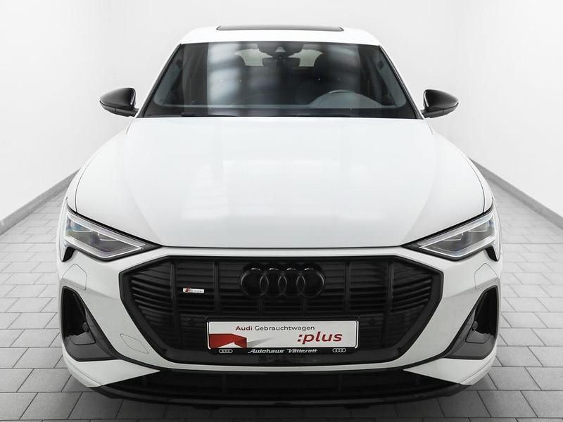 Gebraucht Audi e-tron Sportback Black Edition 300 kW (408 PS) 2022 Weiss SUV