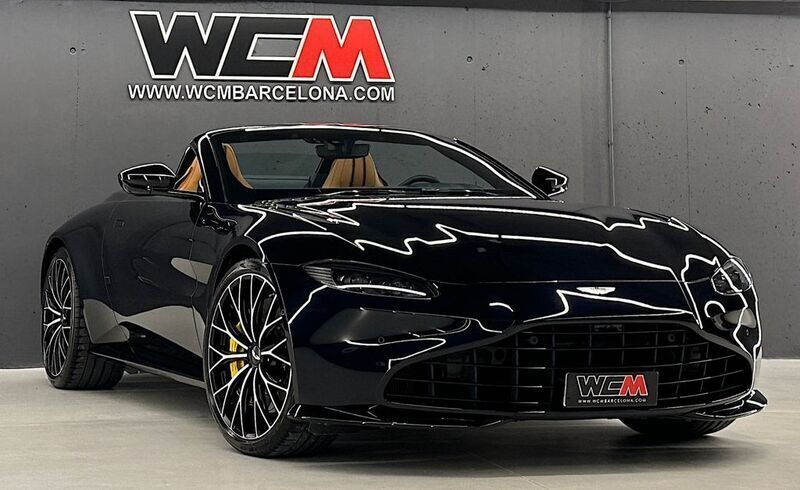 Blau Gebraucht 2022 Aston Martin V8 Vantage Coupé | 148.900 € - Bild 1/4