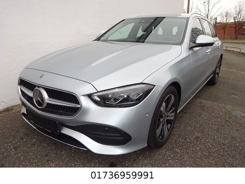 Silber Gebraucht 2022 Mercedes C220 Avantgarde Limousine | 29.500 € (Superpreis) - Bild 1/4