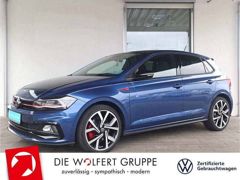 Reef blue metallic Gebraucht 2021 VW Polo GTI Kleinwagen | 21.790 € (Guter Preis) - Bild 1/3