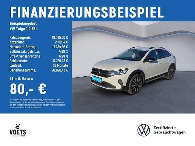 Gebraucht VW Taigo Goal 95 PS (69 kW) 2025 Grau SUV