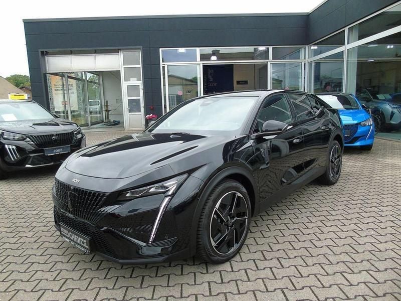 Lackierung schwarz perla nera/ Gebraucht 2024 Peugeot 408 GT GTi Limousine | 24.990 € (Superpreis) - Bild 1/4