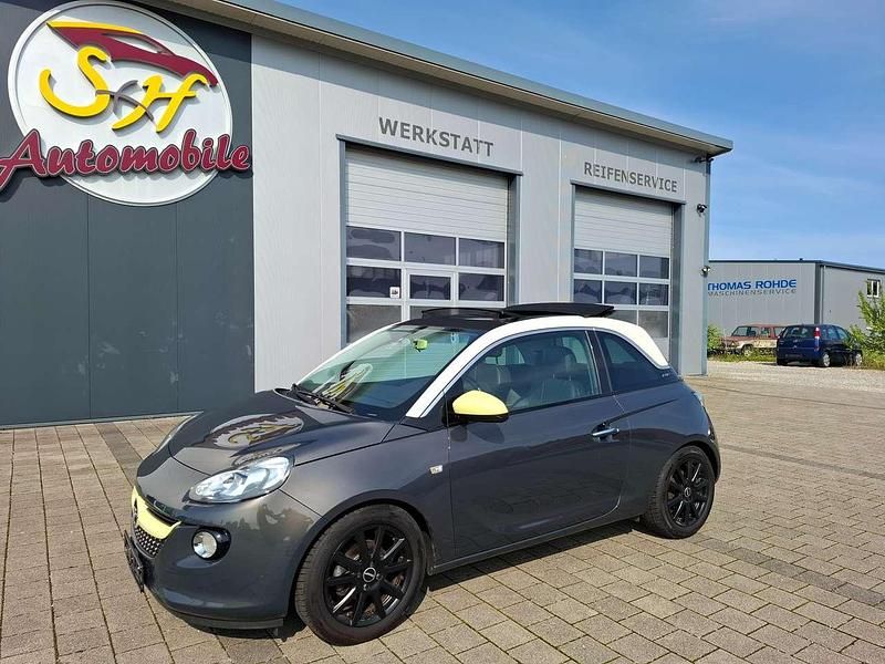 Plat.anthr./rogrey/0j:silbergr Gebraucht 2015 Opel Adam Open Air Kleinwagen | 6.999 € (Guter Preis) - Bild 1/4