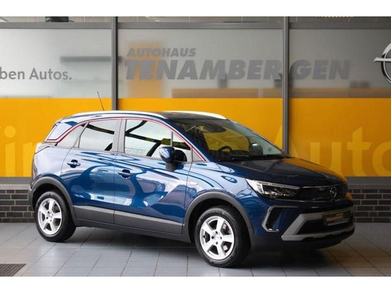 Nautic blau (metallic) Gebraucht 2021 Opel Crossland X GS Line SUV | 18.900 € (Teuer) - Bild 1/4