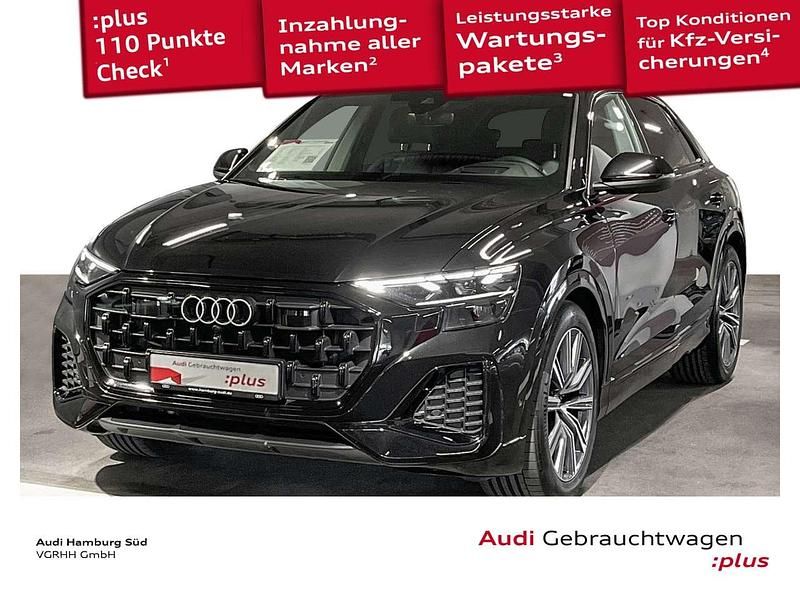 0e mythosschwarz metallic Gebraucht 2025 Audi Q8 Ambiente SUV | 72.960 € - Bild 1/3