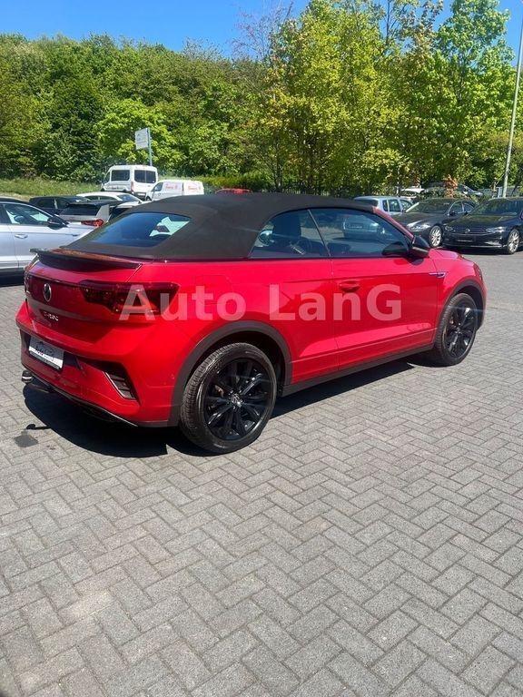 Rot Gebraucht 2023 VW T-Roc Cabriolet R-line Cabrio | 30.950 € (Guter Preis) - Bild 1/4