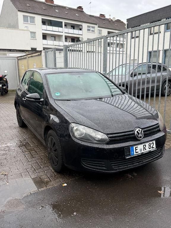 Schwarz Gebraucht 2010 VW Golf VI Style Limousine | 4.600 € (Superpreis) - Bild 1/4