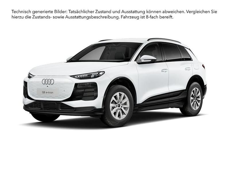 Gebraucht Audi Q6 e-tron Advanced 185 kW (252 PS) 2025 Gletscherweiß SUV