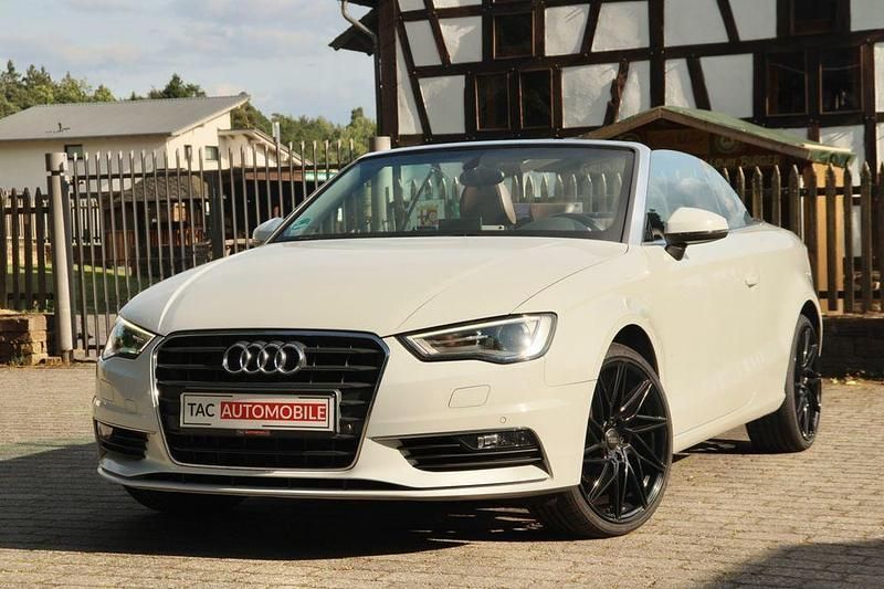 Weiß Gebraucht 2014 Audi A3 Cabriolet Ambiente Cabrio | 13.490 € (Superpreis) - Bild 1/4