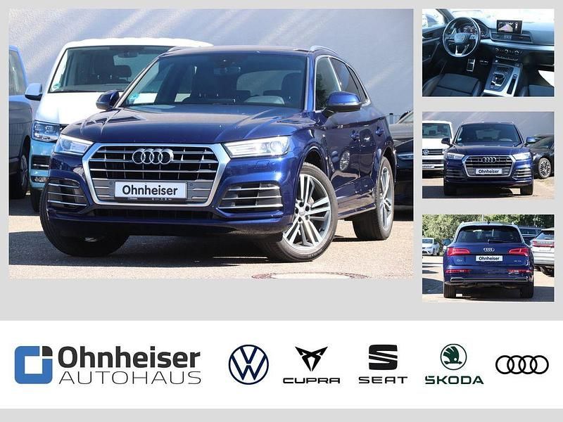 Navarrablau Gebraucht 2020 Audi Q5 S-Line SUV | 29.350 € (Fairer Preis) - Bild 1/4