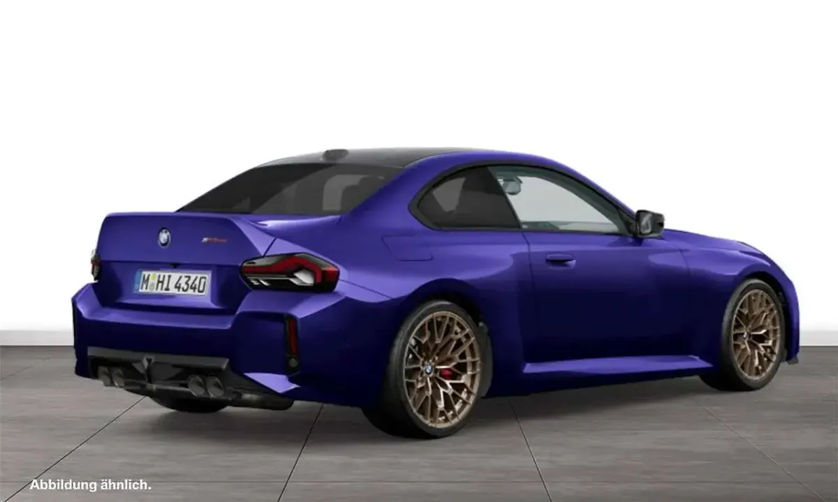 Neu BMW M2 Performance 530 PS (389 kW) 2026 Velvetblau metallic Coupé
