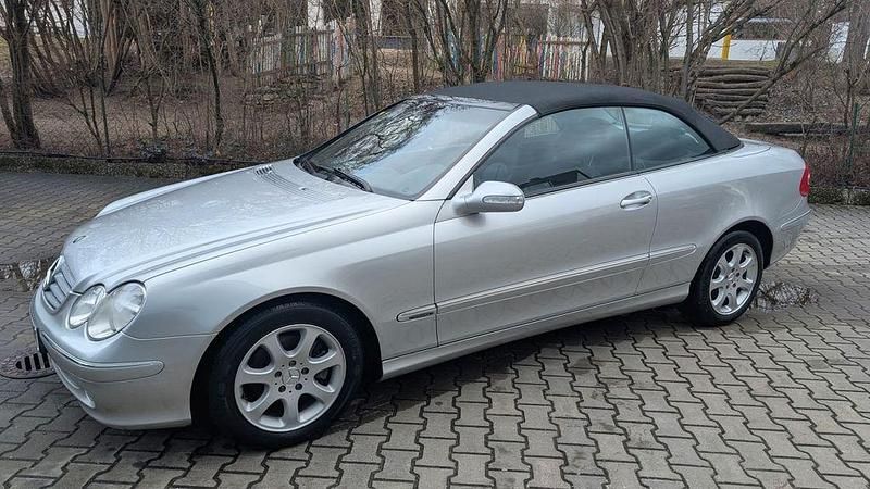 Gebraucht Mercedes CLK200 163 PS (119 kW) 2004 Silber Cabrio