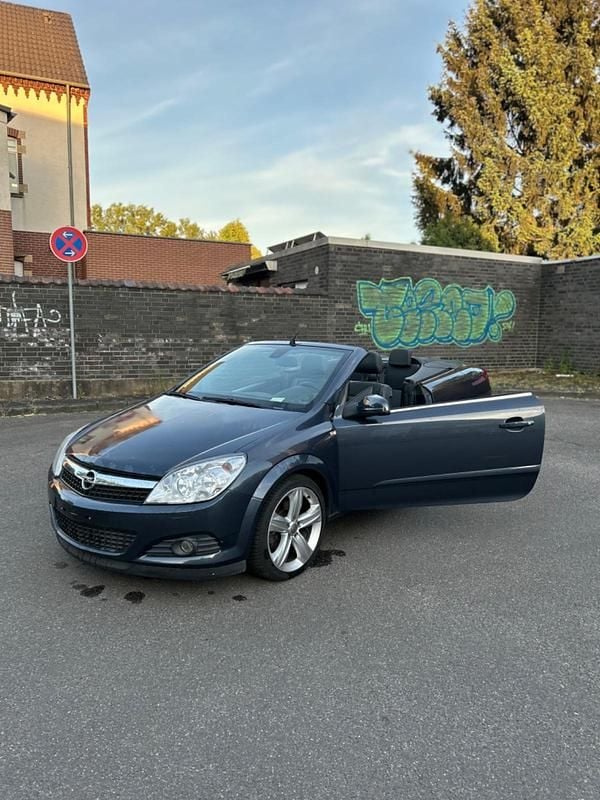 Blau Gebraucht 2008 Opel Astra Cabriolet Cabrio | 2.400 € (Superpreis) - Bild 1/4