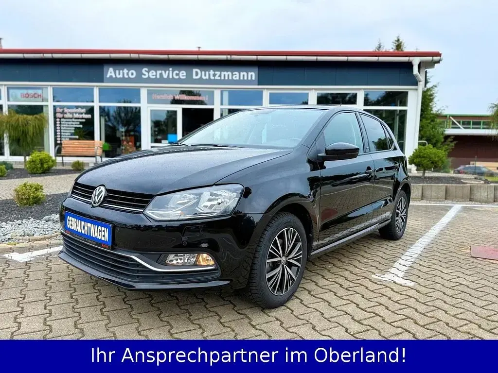 Gebraucht VW Polo Allstar 60 PS (44 kW) 2017 Schwarz Limousine