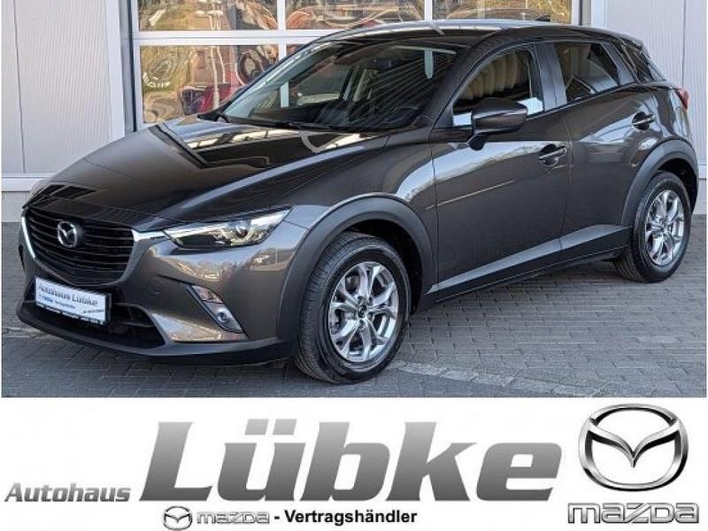 Gebraucht Mazda CX-3 Exclusive-Line 120 PS (88 kW) 2017 Obsidiangrau metallic (metallic) SUV