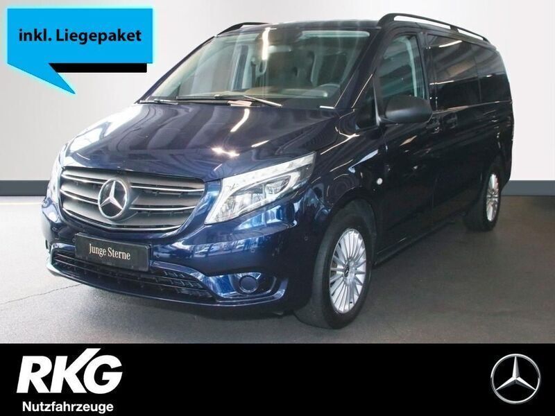 Blau Gebraucht 2022 Mercedes Vito Edition Van / Kleinbus | 47.780 € (Teuer) - Bild 1/4