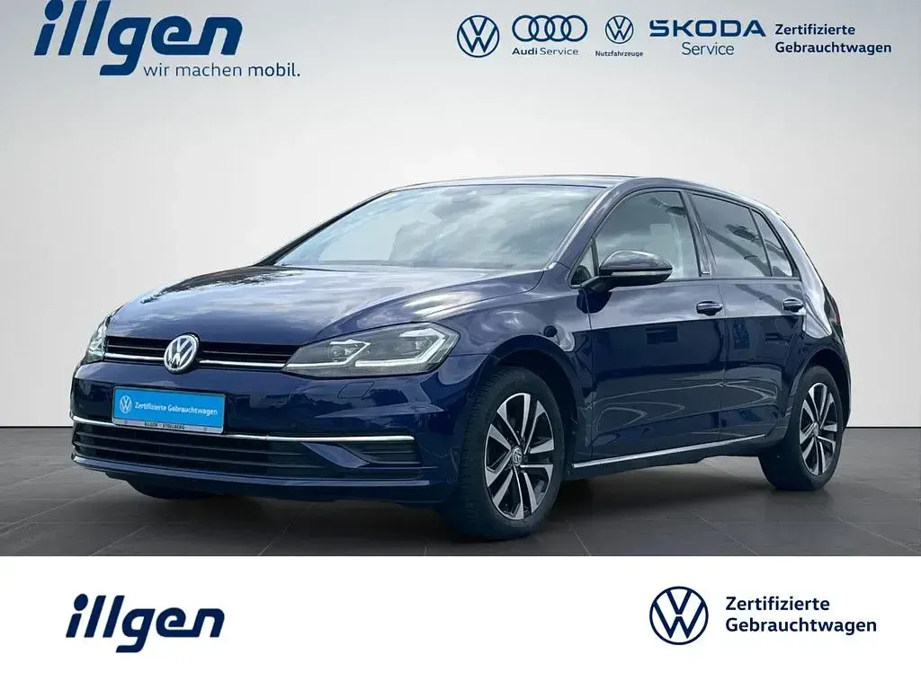 Gebraucht VW Golf VII IQ Drive 116 PS (85 kW) 2019 Blau Limousine
