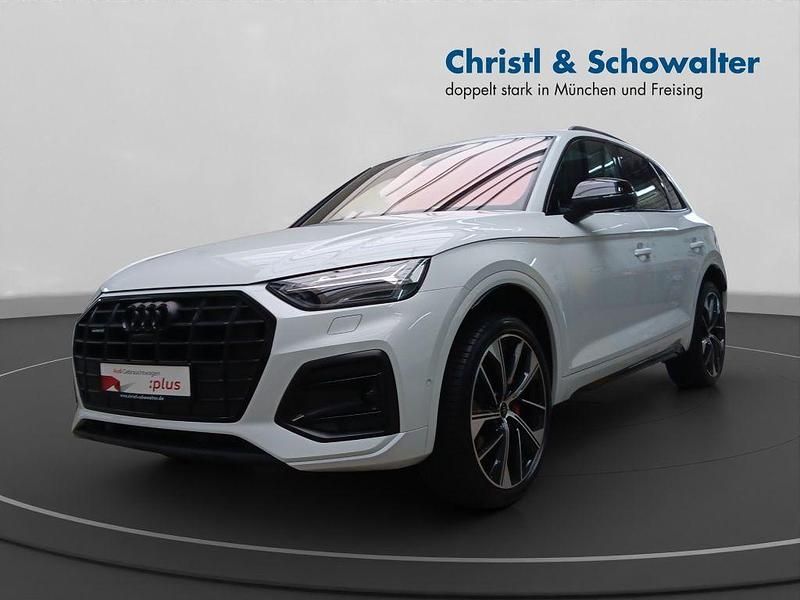 Gletscherweiss metallic Gebraucht 2024 Audi Q5 S-Line SUV | 59.809 € - Bild 1/4