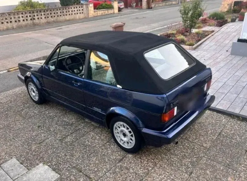 Gebraucht VW Golf Cabriolet Edition 98 PS (72 kW) 1990 Blau Cabrio