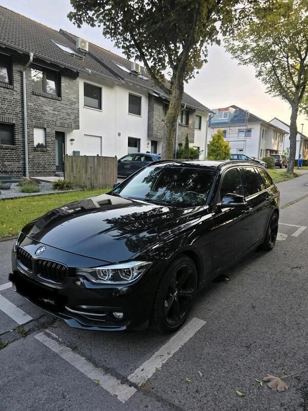 Schwarz Gebraucht 2017 BMW 320 Sport Line Limousine | 13.500 € (Superpreis) - Bild 1/4