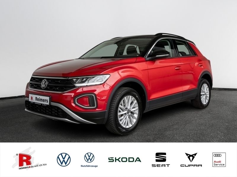 Schwarz Gebraucht 2024 VW T-Roc Life SUV | 32.989 € (Etwas zu teuer) - Bild 1/4