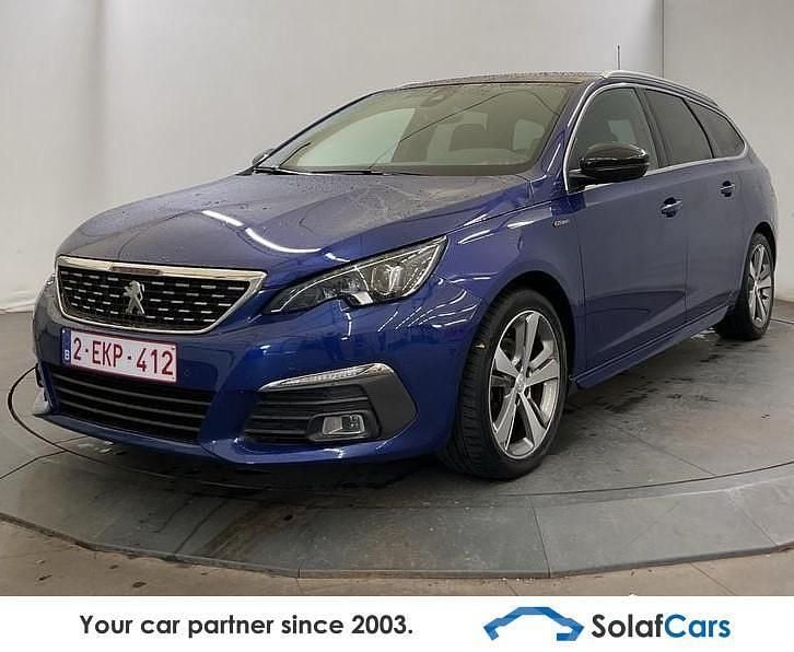 Blau Gebraucht 2019 Peugeot 308 GT-line Kombi | 8.900 € (Superpreis) - Bild 1/4