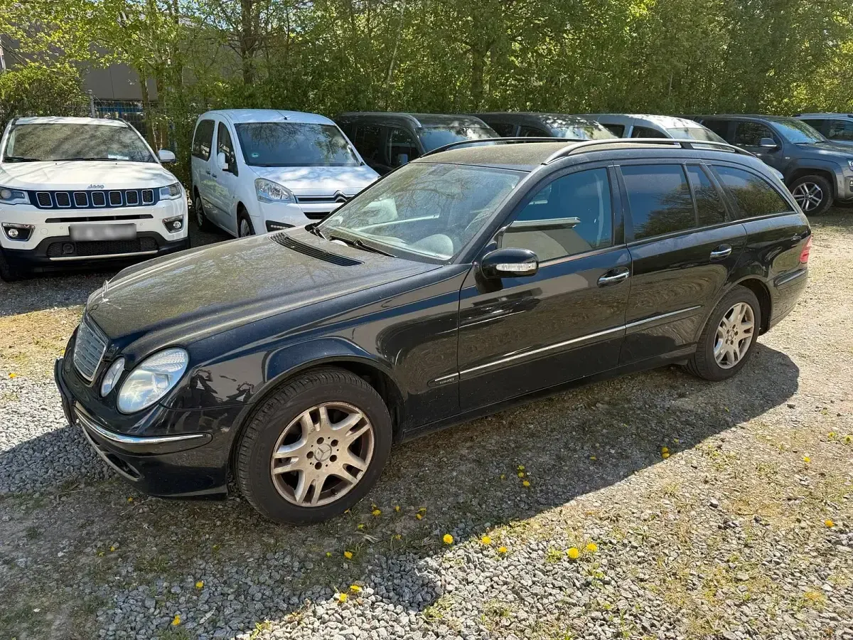 Brugt Mercedes E280 190 HK (139 kW) 2005 Sort Stationcar