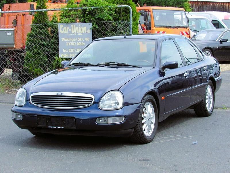 Blau Gebraucht 1995 Ford Scorpio Ghia Limousine | 3.490 € - Bild 1/4