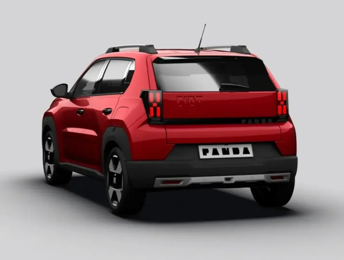Neu Fiat Grande Panda La Prima 101 PS (74 kW) 2026 Rot by (red) / dach schwarz Kleinwagen